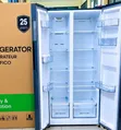 Syinix 460L Side-by-Side Fridge with Dispenser - 2