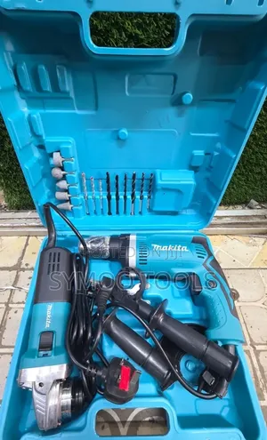Brand New Heavy-Duty Makita Grinder/Drill Combo