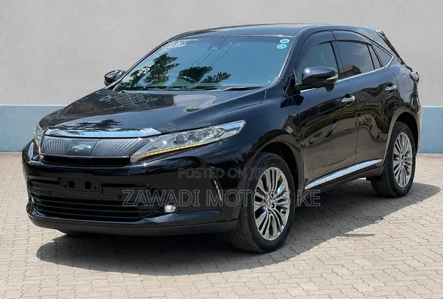 Toyota Harrier 2020 Black - 1