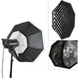 Godox 140cm Bowens Mount Grid Softbox for Strobes - 3