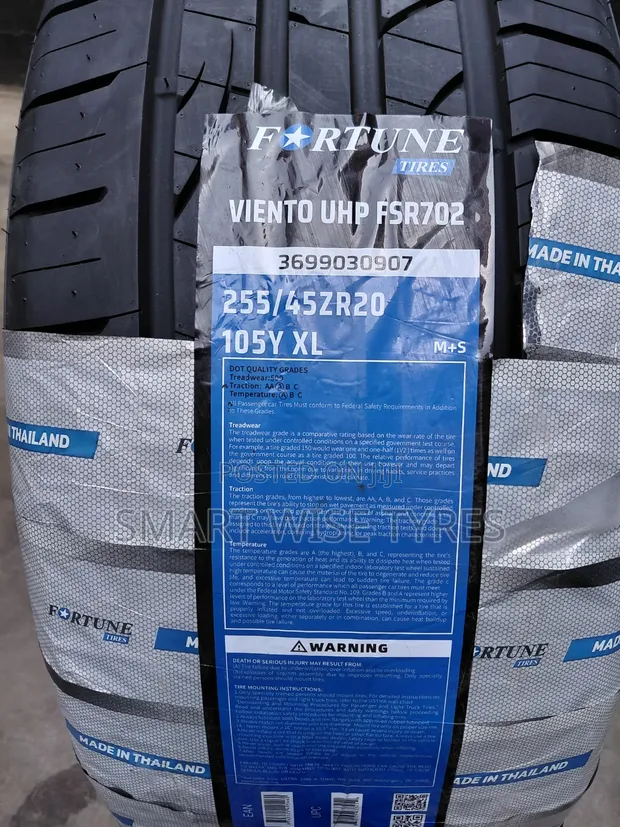 255/45ZR20 Fortune Viento FSR 702 Tires - 1