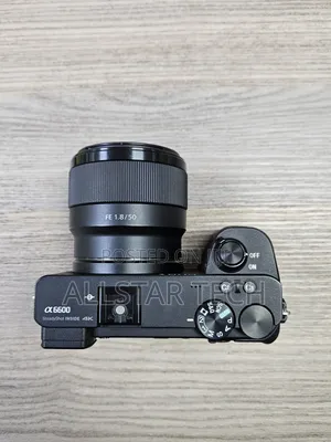 Sony A6600 Mirrorless Camera with 50mm F1.8 Lens