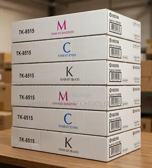 Kyocera TK-8515 Toner Cartridges (Black, Cyan, Magenta, Yellow)