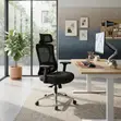 Ergonomic Fabricated Office Reclining Chair - 5