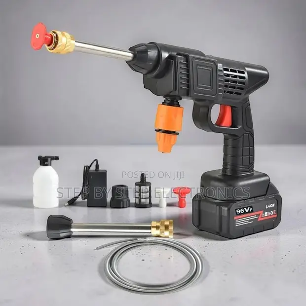 Cordless Portable High Pressure Car Washer Gun - 1
