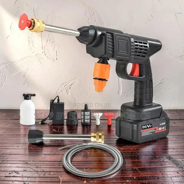 Budget Buys Cordless Portable High Pressure Car Washer Gun - 1