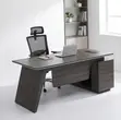 1600mm L-Shape Office Desk - Black - 3