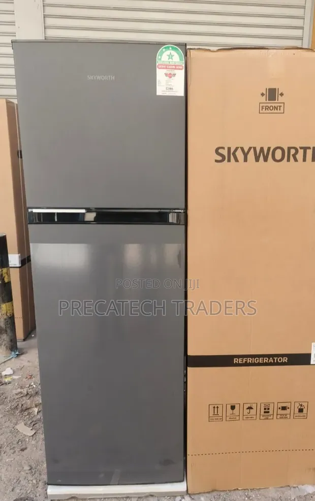 Skyworth 280L No Frost Double Door Fridge - 1