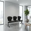 Ergonomic 3-Seater Airport Bench - 2