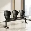 Ergonomic 3-Seater Airport Bench - 5