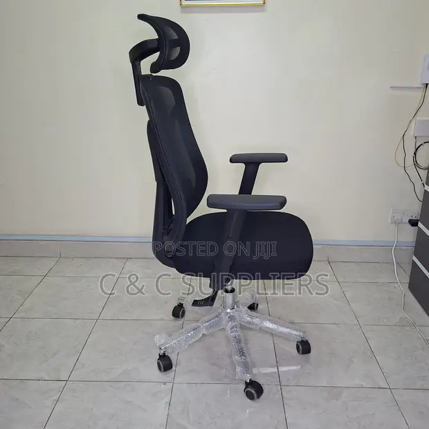 Modern Ergonomic Office Chair with Lumbar Support - 1