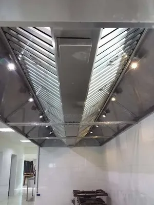 Island Exhaust Ventilation Hood - Stainless Steel