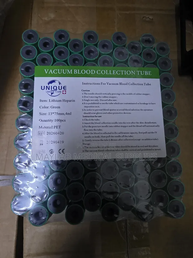 Blue Top Vacutainer Tubes - Sodium Citrate Blood Collection - 1