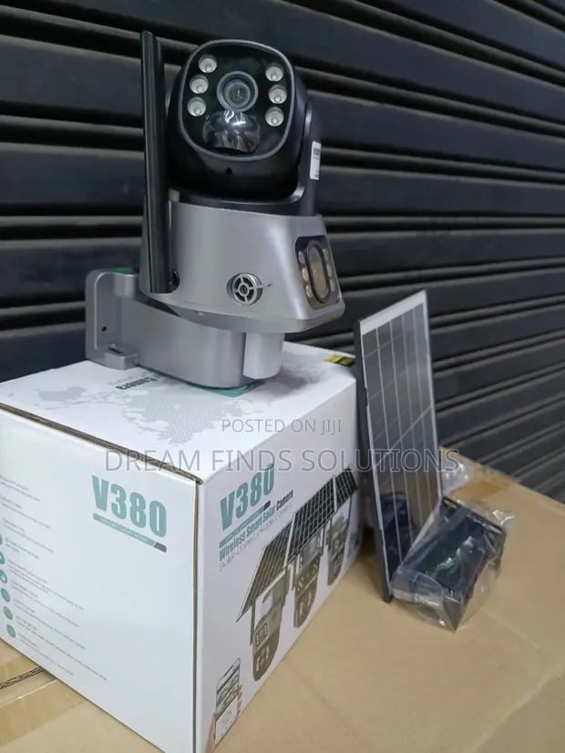 V380 Wireless Solar Security Camera System - 1