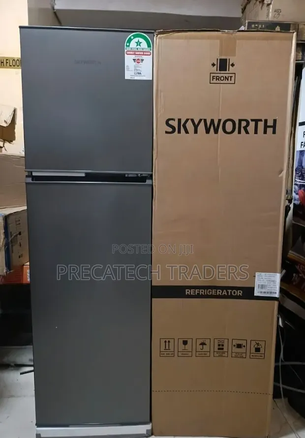 158L Skyworth Double Door Refrigerator - Brand New - 1