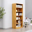 Open Layered Shelf Storage Bookcase - 3