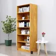 Open Layered Shelf Storage Bookcase - 5