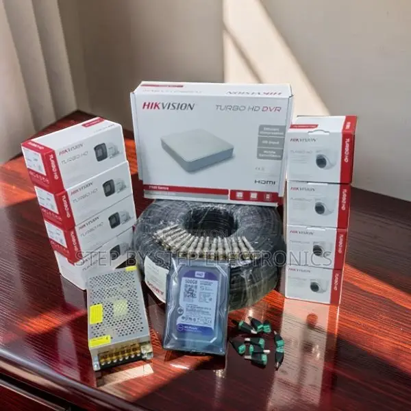 Hikvision 8CH 1080P Full HD CCTV Camera Kit - 1