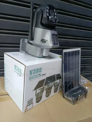 Ultra-HD Solar Wireless Security Camera Kit (V380Pro)