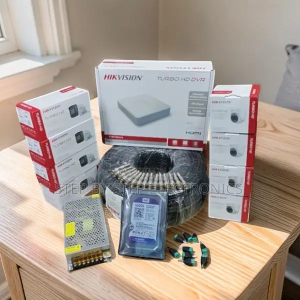 8 Hikvision 1080P Full HD 2MP CCTV Camera Kit - 1