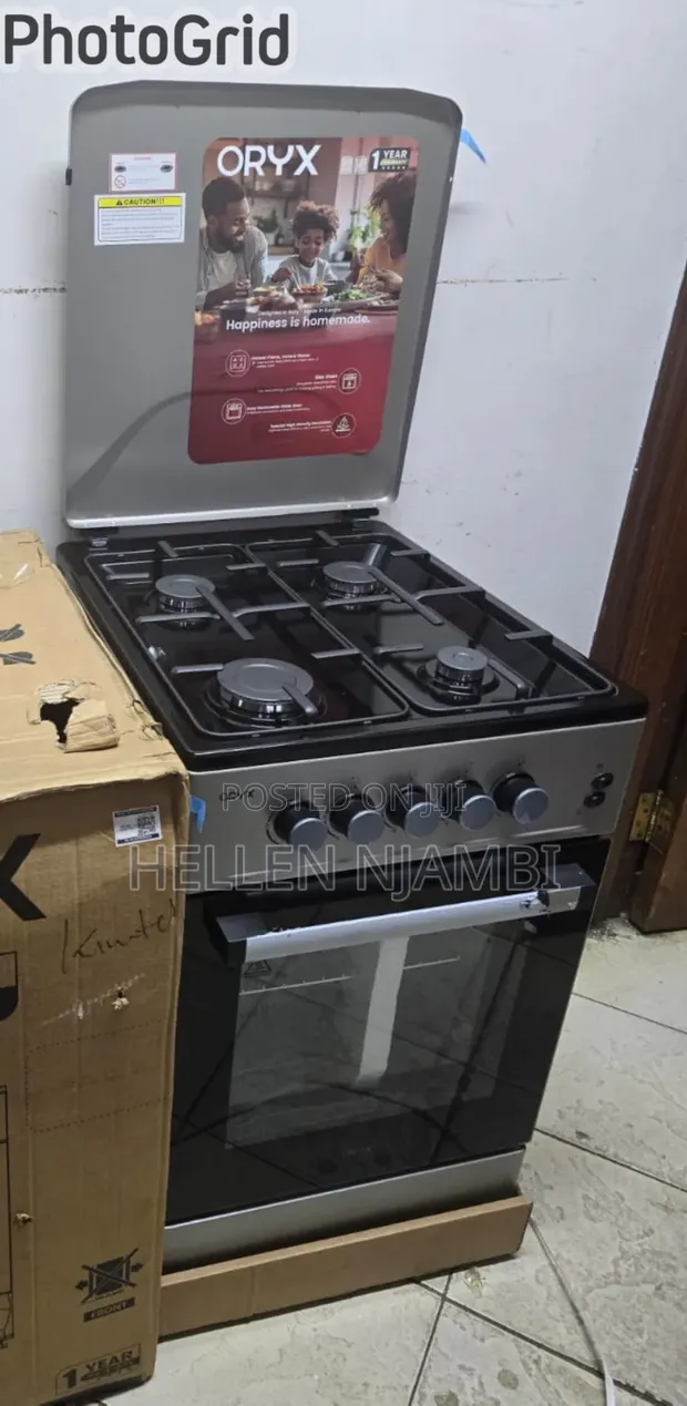 Mika ORYX 50x60cm Full Gas Standing Cooker - 1
