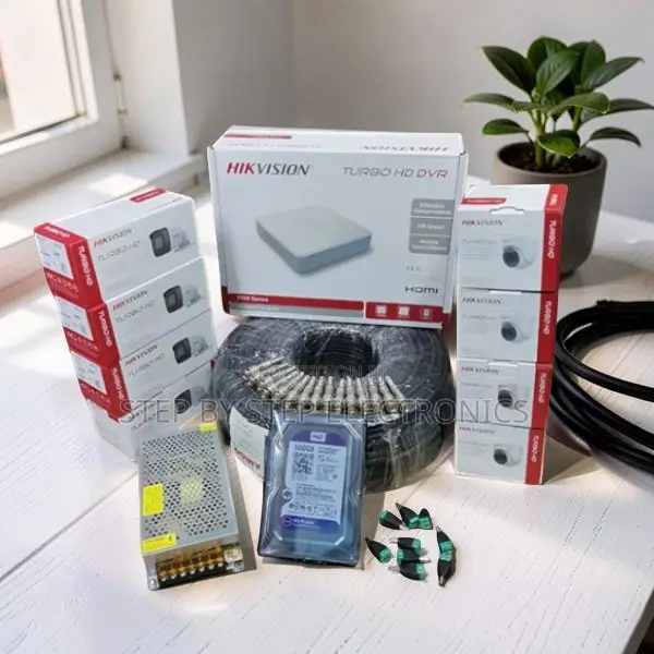 8 Hikvision 1080P Full HD 2MP CCTV Camera Kit - 1
