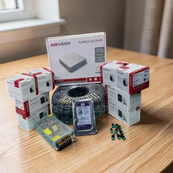8 Hikvision 1080P Full HD 2MP CCTV Cameras Complete Kit - 1