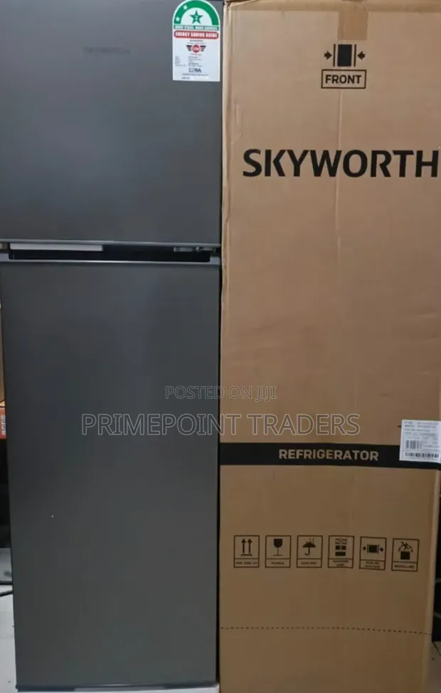 Skyworth 158L Double Door Refrigerator - 1