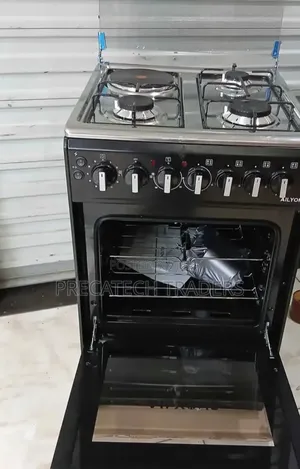 Ailyons 50x55 Cooker - 3 Gas Burners + Electric Hotplate