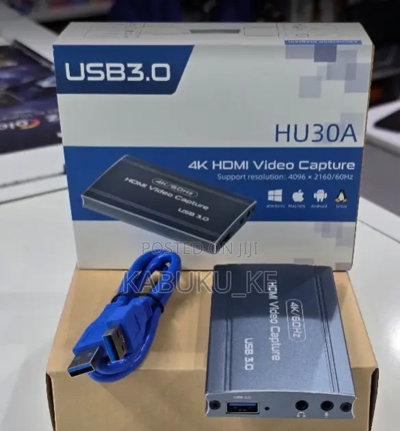 FJ-HU30A USB 3.0 4K HDMI Capture Card 60Hz - 1