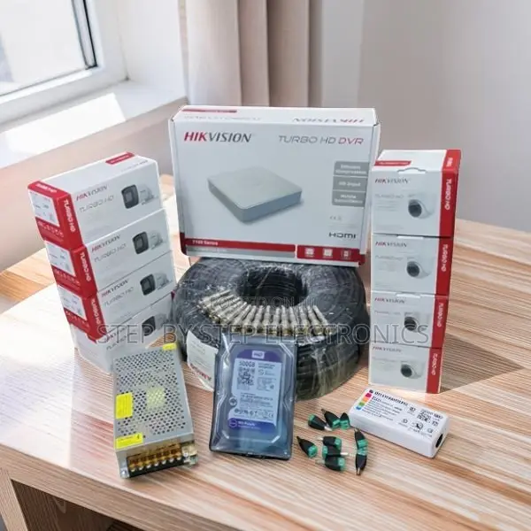 8 Hikvision 1080P Full HD 2MP CCTV Cameras Complete Kit - 1