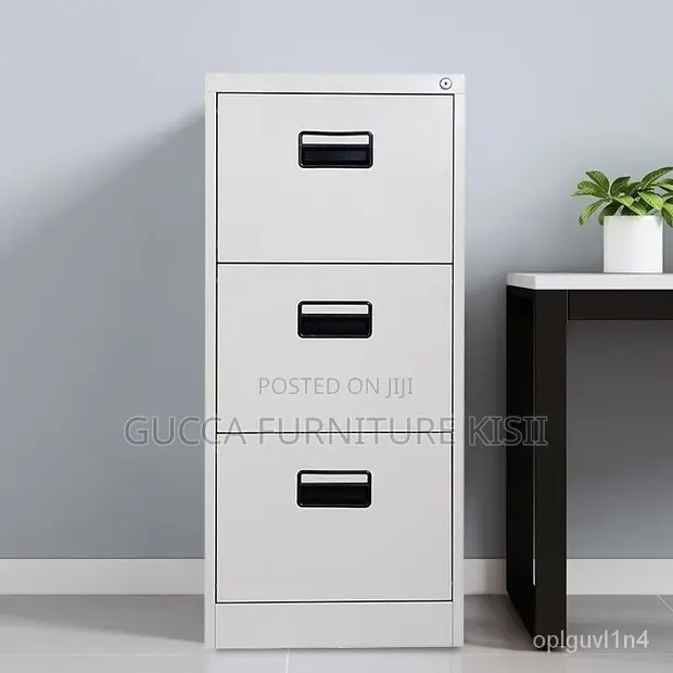 3-Drawer Office Filing Cabinet - Brand New - 1
