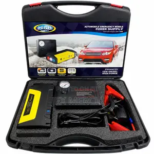 Powerful 12V Car Jump Starter & Air Compressor