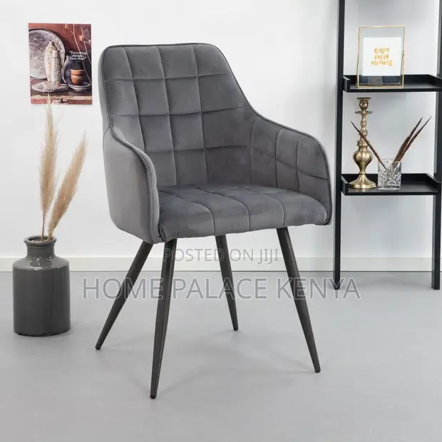 Chester Dining Chair with Upholstered Backrest - 1