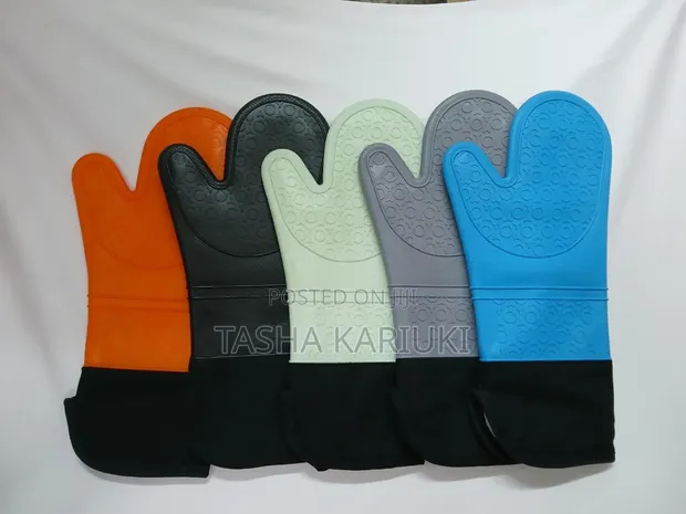 Silicone Oven Gloves (Pair) - 1