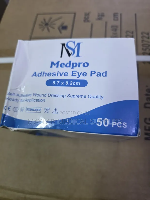 Sterile Adhesive Eye Pad - Soft Padding - 1
