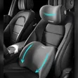 Memory Foam Neck Pillow - Black - 1