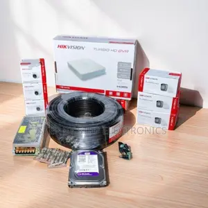 6 Hikvision 1080P Full HD 2MP CCTV Camera Kit