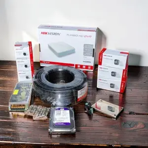 6 Hikvision 1080P Full HD 2MP CCTV Cameras Complete Kit