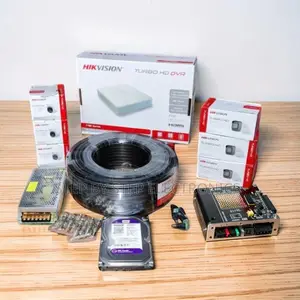 6 Hikvision 1080P Full HD 2MP CCTV Cameras Complete Kit