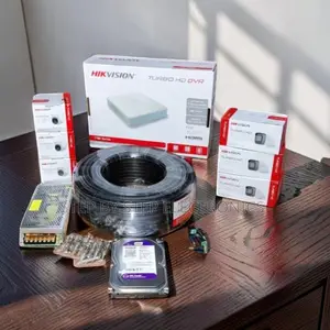 6 Hikvision 1080P Full HD 2MP CCTV Cameras Complete Kit