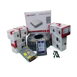 8 Hikvision 1080P Full HD 2MP CCTV Camera Kit