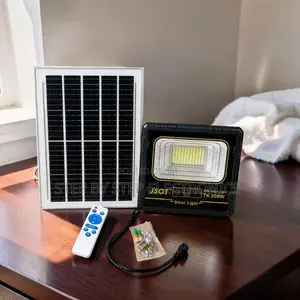 JSOT 200W LED Solar Flood Light - Waterproof Outdoor Security