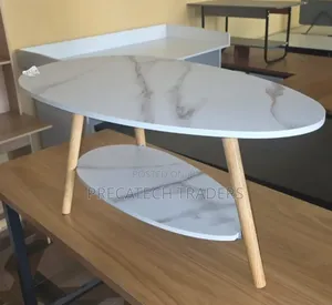 Executive MDF Marble Coffee Table / Bedside Table