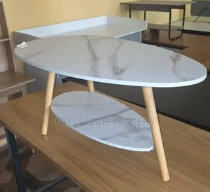 Executive MDF Marble Coffee/Bedside Table