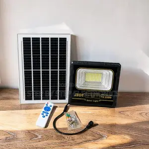 JSOT 200W LED Solar Flood Light - Wireless Outdoor Security