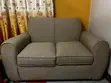 2-Seater Fabric Sofa - Classic Grey - 1