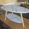 Luxury MDF Marble Coffee Table - Brand New - 1