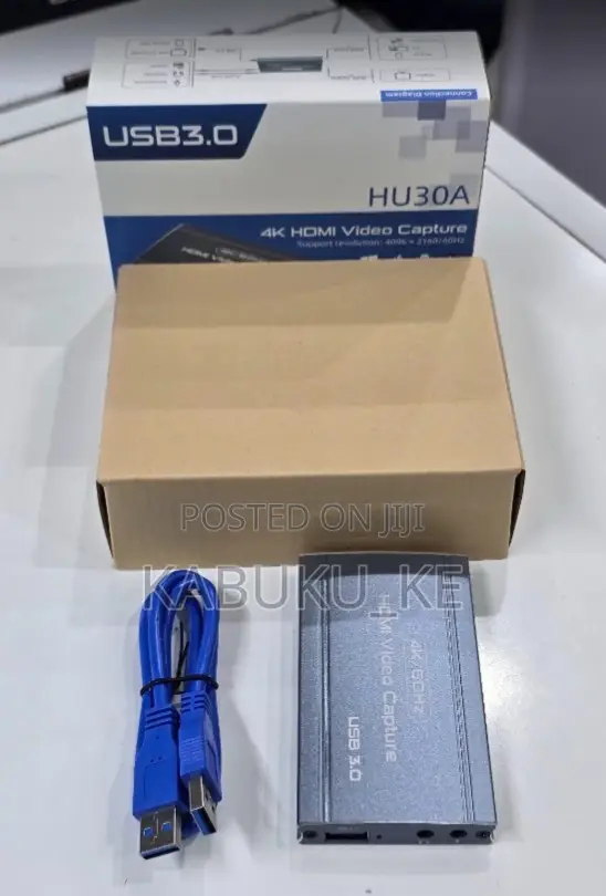 FJGEAR FJ-HU30A USB 3.0 4K Capture Card - 1