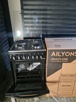 Ailyons 50x55 Standing Cooker with Electric Oven